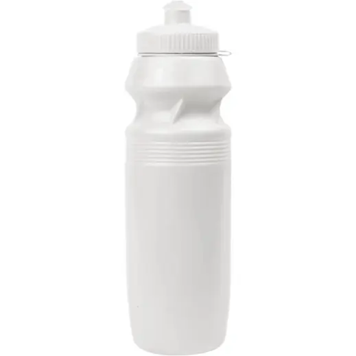 750ml Sports Water Bottle White